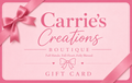 Carrie's Creations Gift Card