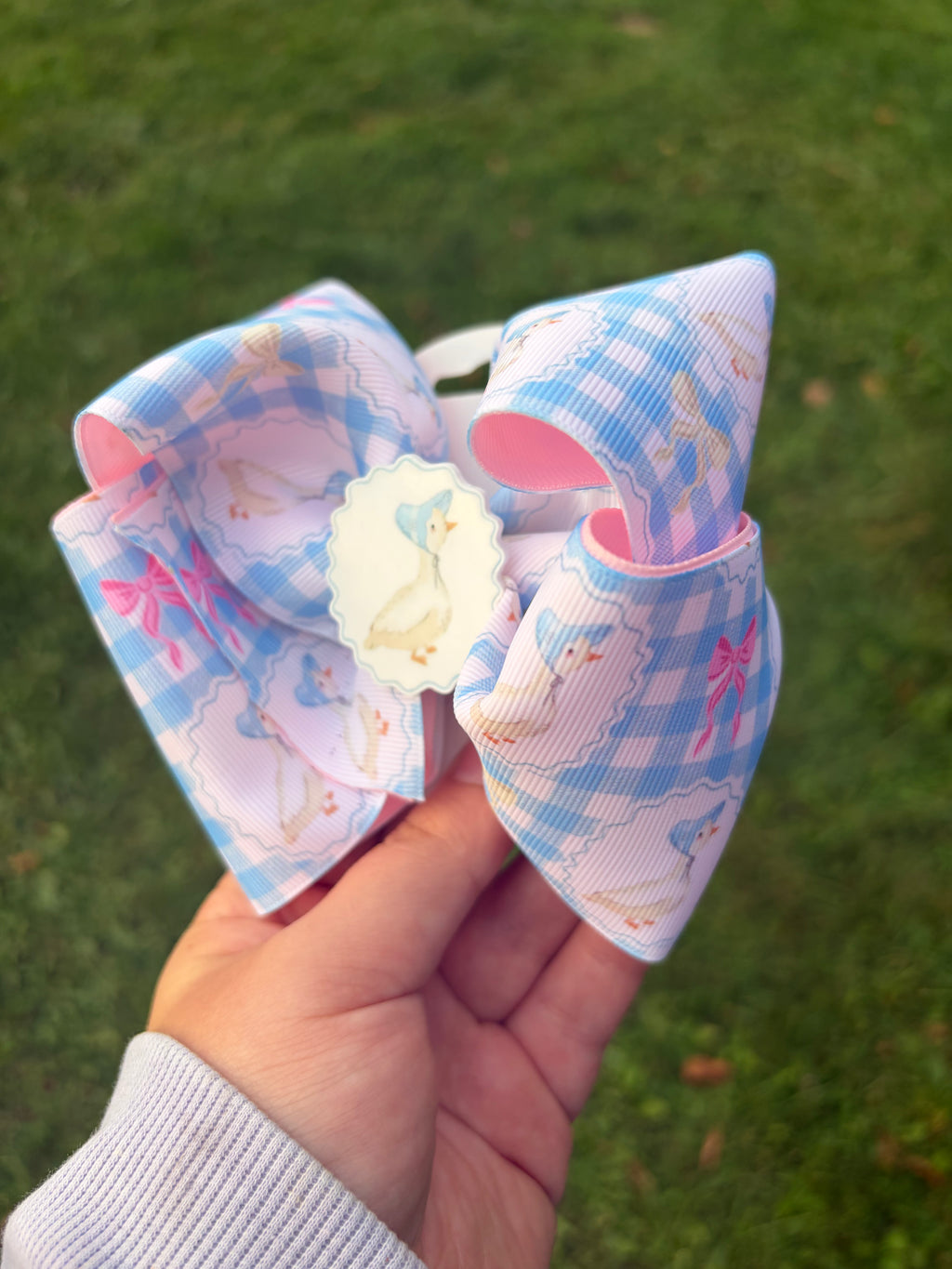 4” Coquette Goose Bow
